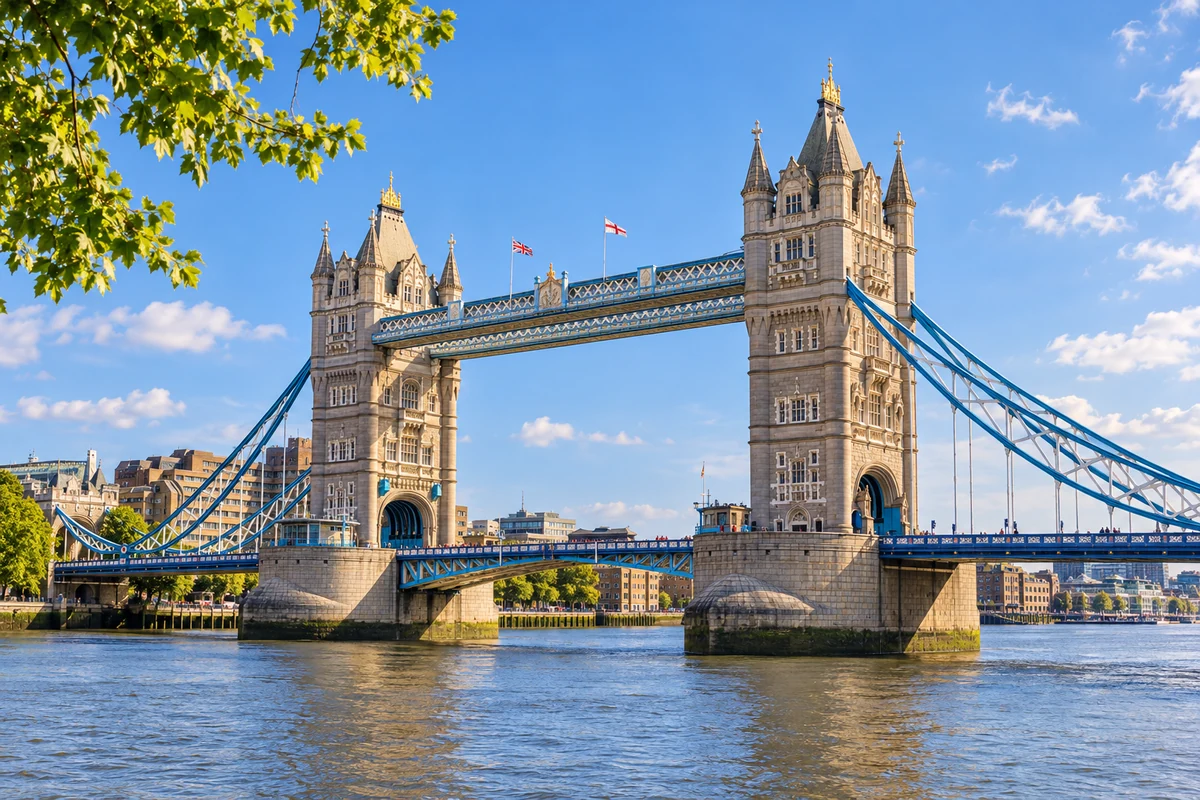 Tower Bridge, Londen.