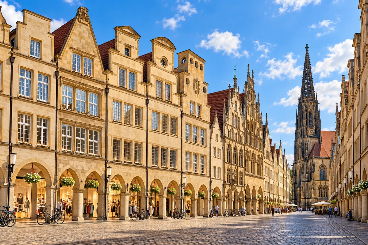 Prinzipalmarkt in Münster.